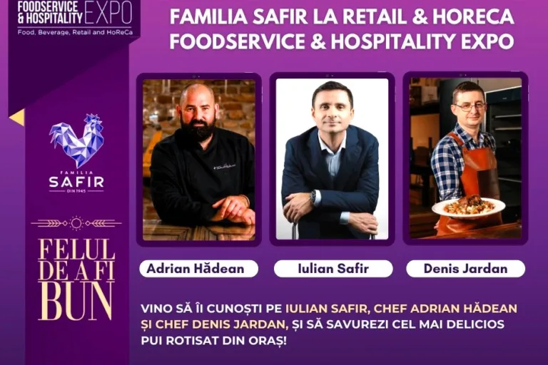 Grupul de Firme SAFIR la RETAIL & HORECA FOODSERVICE & HOSPITALITY EXPO Ediția a IV-a