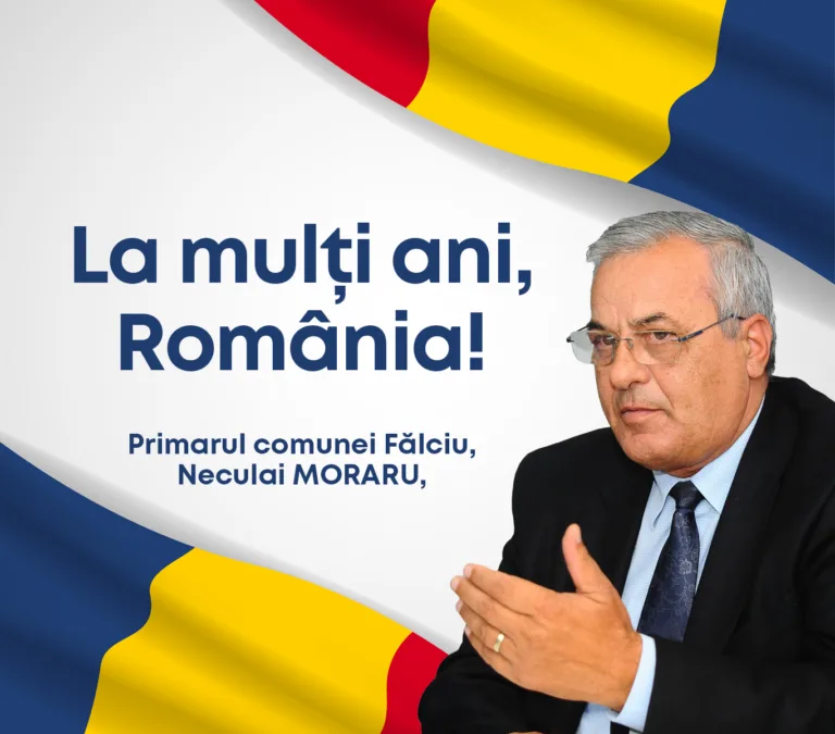 Mesaj Neculai Moraru, primarul comunei Fălciu