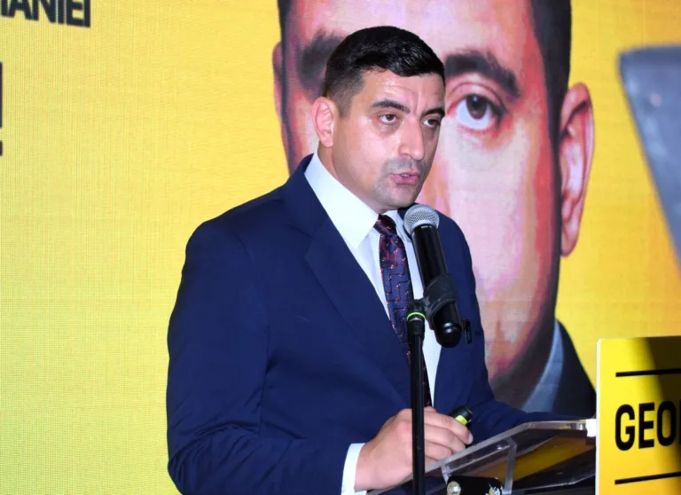 Goerge Simion, liderul AUR, la Vaslui: ”Voi fi un președinte pentru toți românii”. Ce a spus despre Diaspora