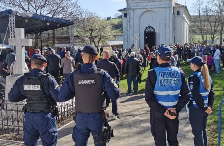 Jandarmii vor asigura ordinea publică la sfințirea Catedralei cu Hramul Sfinții Arhangheli Mihail și Gavril, din Vaslui