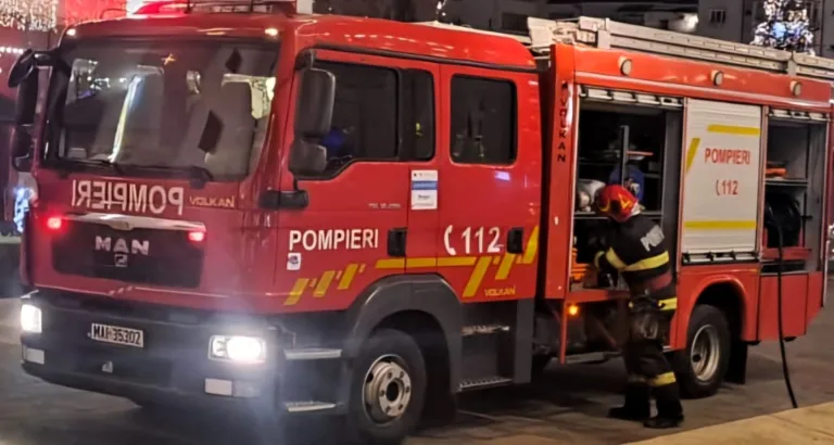 Accident, noaptea trecută, în Vaslui. Un șofer a ajuns la spital