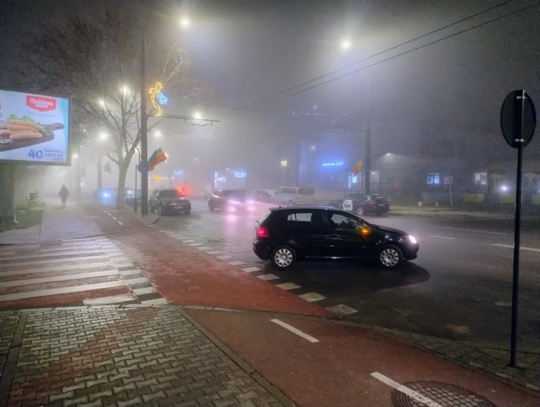 Cod Galben de ceață, în noaptea de 30/31 decembrie
