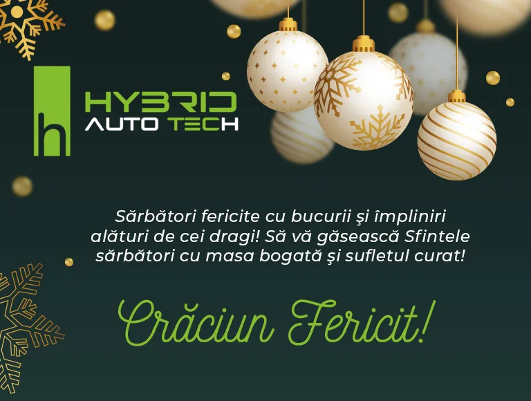 Mesajul de Crăciun al companiei Hybrid Auto Tech