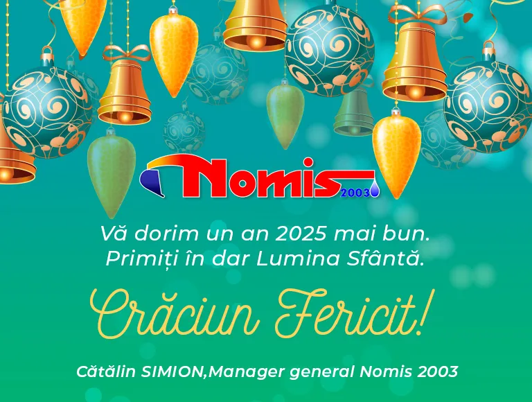 Mesajul de Crăciun al managerului general Nomis 2003, Cătălin Simion
