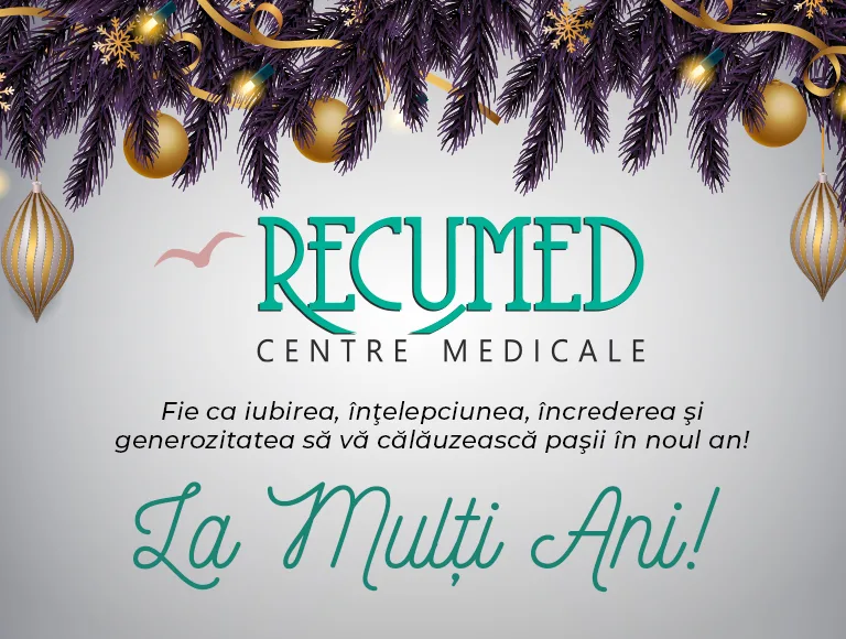 Mesajul de Anul Nou al echipei Clinicii Recumed
