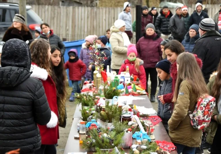 Târg de Crăciun la Gârceni, de la ora 9.00. Poftiți și vă distrați!