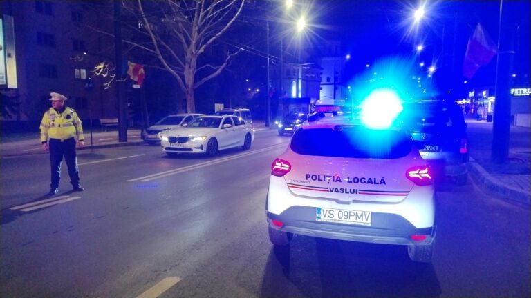 Circulație blocată pe varianta Vasluiului, NOAPTEA, până pe 29 martie