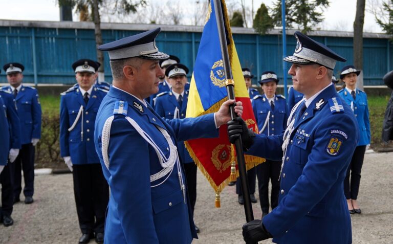 Noul șef al jandarmilor vasluieni a preluat, oficial, funcția de inspector-șef al IJJ