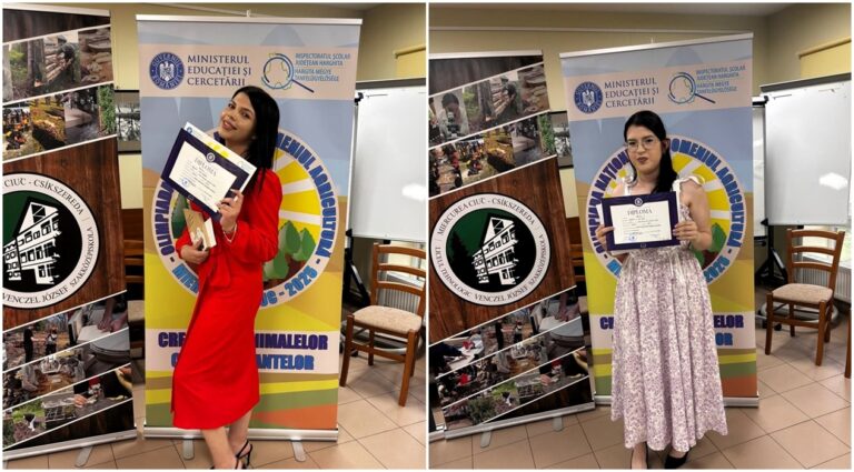 Premiile I și II la Olimpiada Națională de Agricultură au ajuns la Murgeni. Felicitări, fetelor!