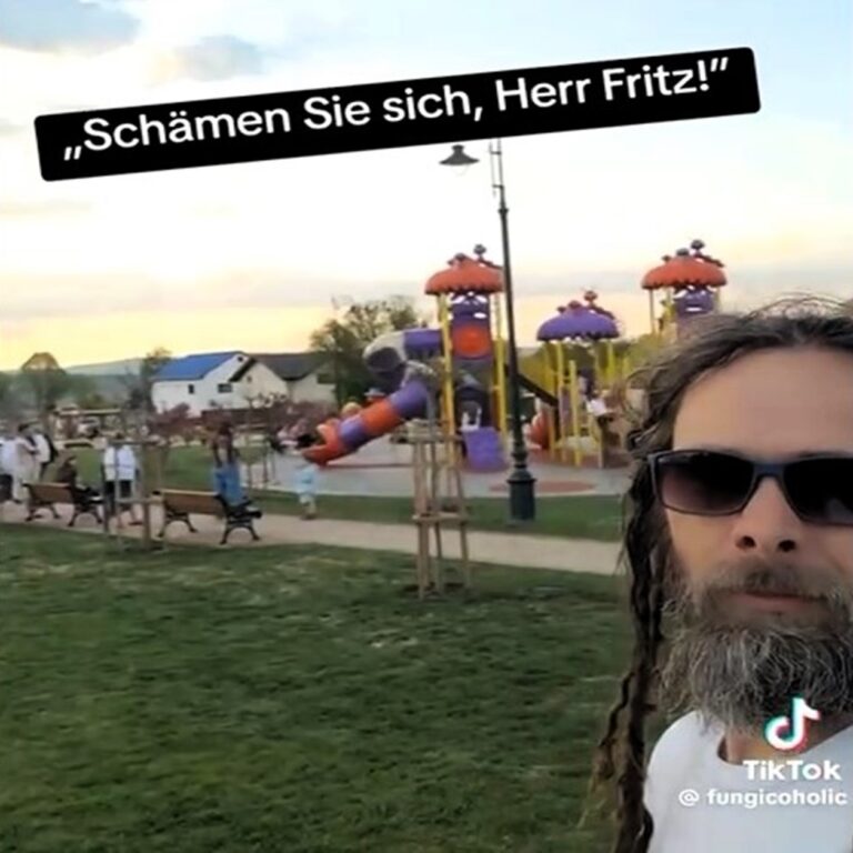 VIDEO Influencer Tiktok, vrăjit de frumusețea parcului Copou, din Vaslui: ”Uite aici, domnu primar Fritz”