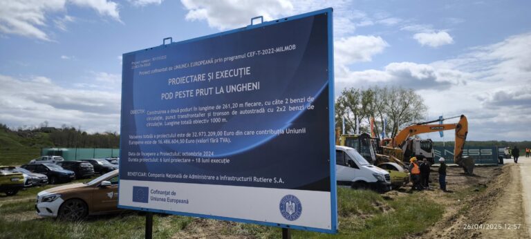 ”Podul minune” de la Ungheni, Iași, deși 85% din traficul cu R.Moldova se face pe la Albița!