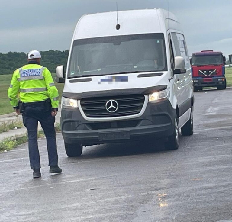 Acțiunea ”Truck&Bus” la Vaslui: peste 400 de sancțiuni aplicate, 19 șoferi au rămas pietoni