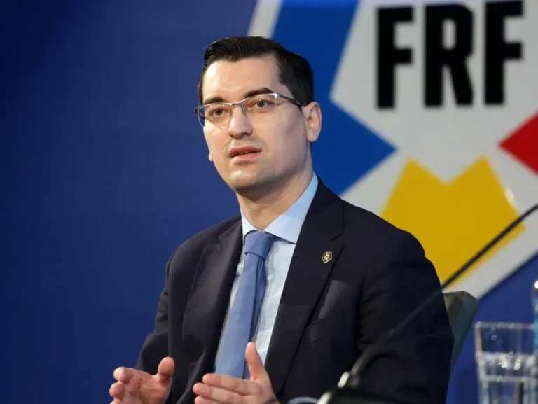 Președintele FRF, Răzvan Burleanu, este oaspetele tinerilor vasluieni, miercuri