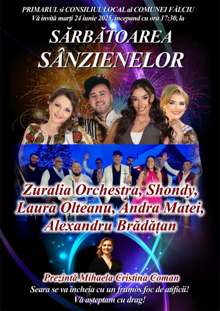 VIDEO Mare petrecere, de Sânziene, la Fălciu. O să se audă până în Republica Moldova!