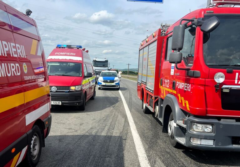 BREAKING Accident grav în zona fostului CFS Vaslui, pe drumul național Vaslui-Bacău