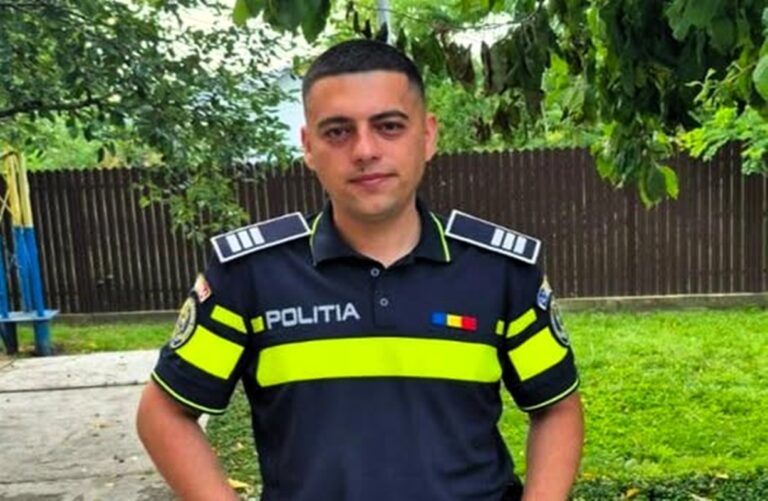 Un polițist din Vetrișoaia este erou național, după ce a prevenit o nenorocire la o casă din sat