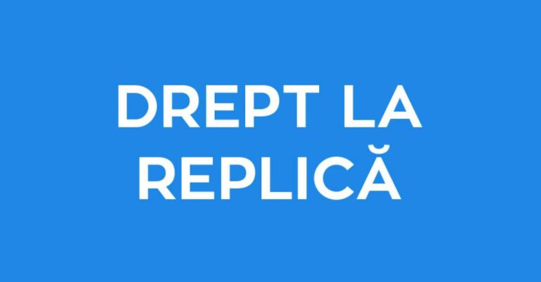 Drept la replică Club Menthor VDM