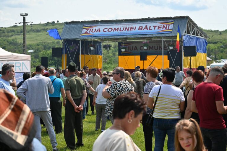 Muzică, bucurie și voie bună la Ziua Comunei Bălteni. Felicitări, domnule primar Relu Brașoveanu!