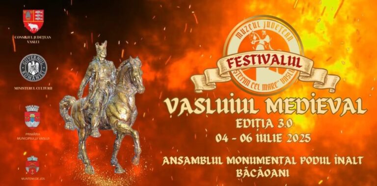 Ce se întâmplă la Vaslui, în acest weekend. Paradă de mașini de epocă, Festival Medieval, concursuri naționale