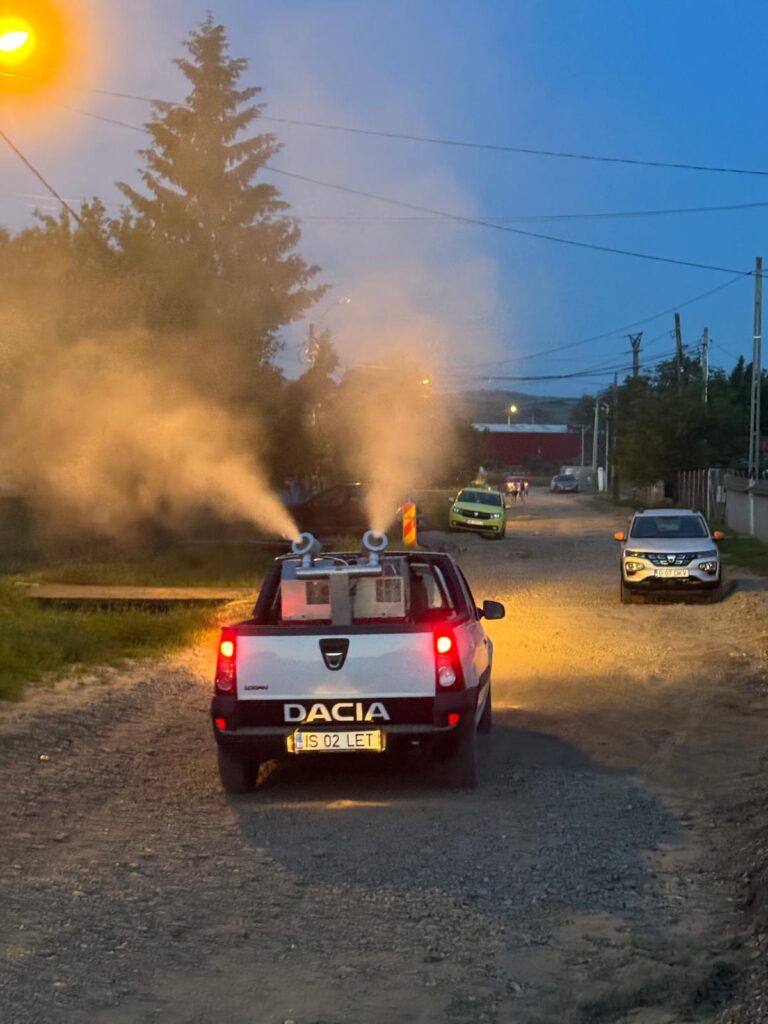 De marți, lucrări de combatere a țânțarilor în tot municipiul Vaslui