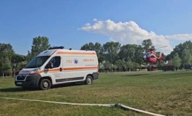 Un pescar din Stănilești se zbate între viață și moarte, după ce a atins firele de înaltă tensiune cu undița