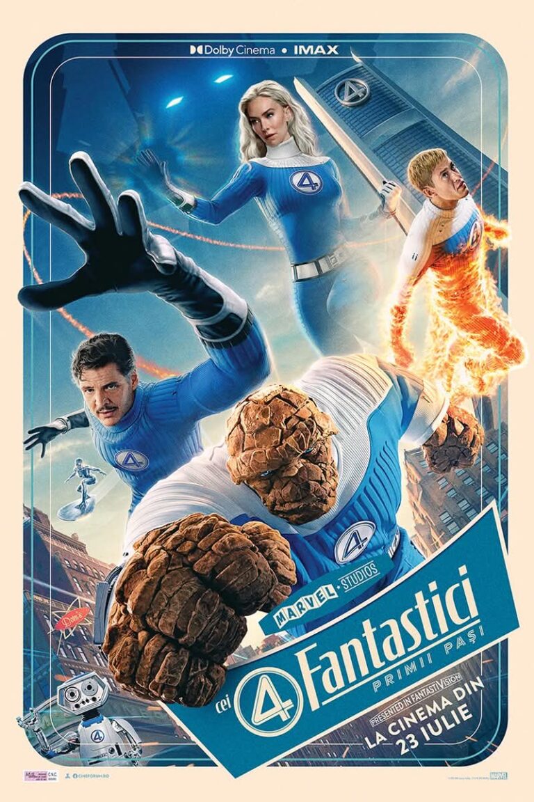 Filme la Happy Cinema Vaslui. Premieră: The Fantastic Four