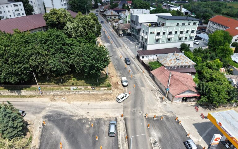 Un nou blocaj pe varianta de ocolire a Vasluiului. Mesajul Primăriei către șoferi