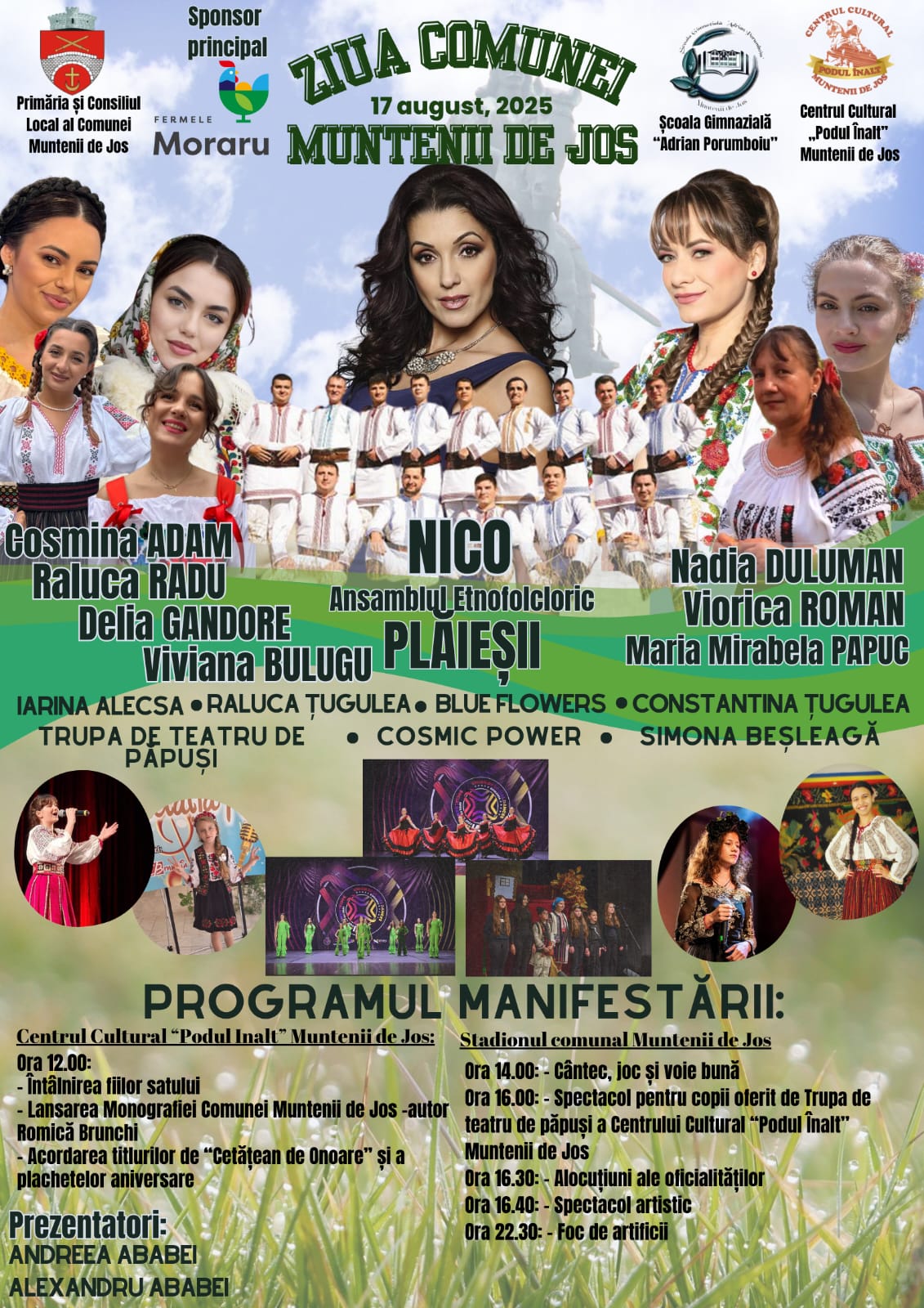 Ansamblul Plăieșii și solista Nico concertează la Ziua Comunei Muntenii de Jos, duminică 2 527931995 1077083954563426 1000276831867271536 n