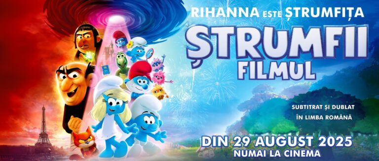 Filme la Happy Cinema Vaslui. Premieră: Ștrumfii – Filmul