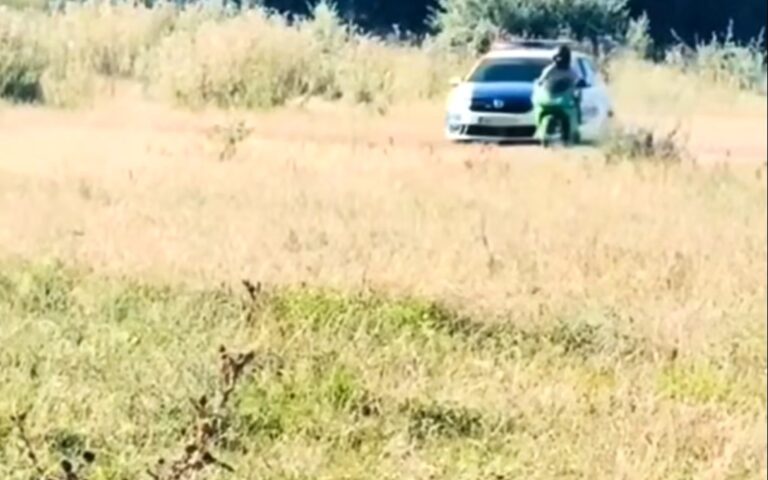Motociclist fără permis, din Muntenii de Sus, reținut, după o urmărire ca în filme. Era sub control judiciar
