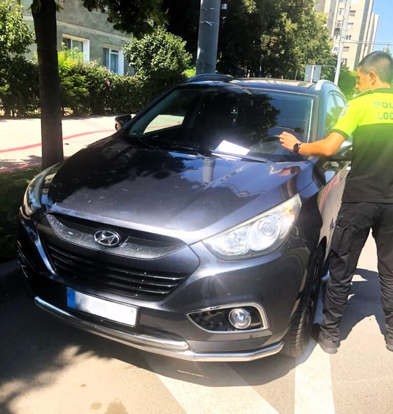 Mesajul Primăriei, pentru șoferii care parchează în zonele cu plată: ”Poliția Locală monitorizează situația”