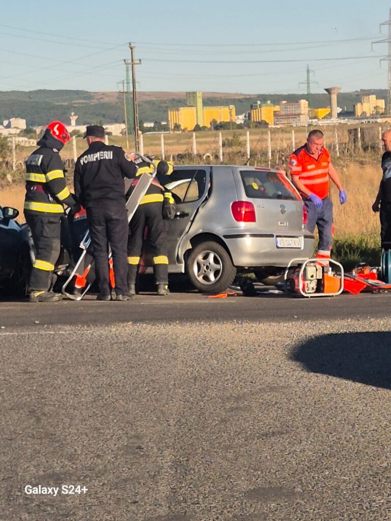 Impact violent la intersecția Rediu cu Brodoc, la Vaslui