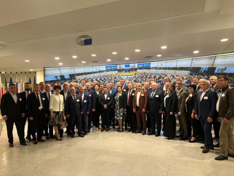 Prefectul județului Vaslui, la Bruxelles. Delegație de primari PSD, în capitala Uniunii Europene