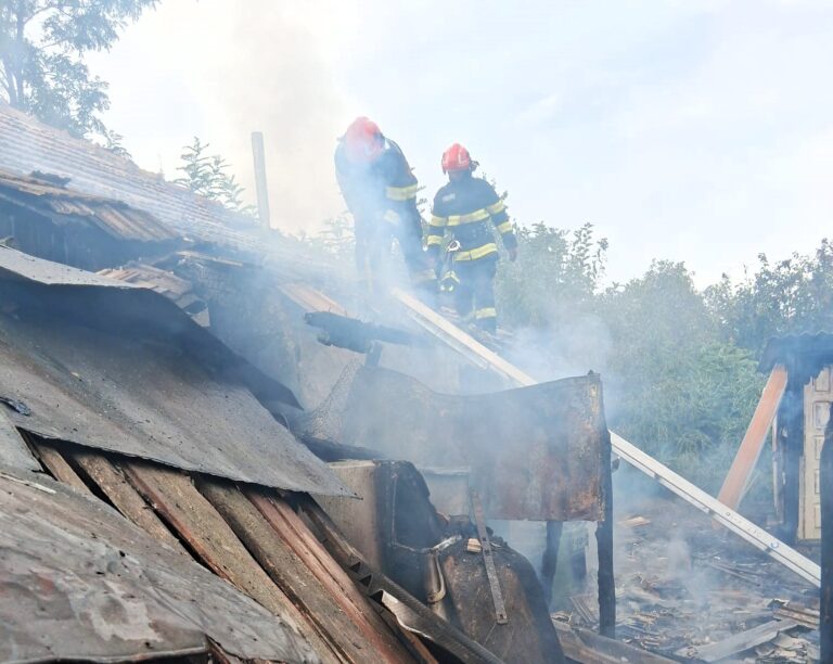 VIDEO Pompierii au intervenit la un incendiu, la Moara Domnească. Ce a declanșat incendiul
