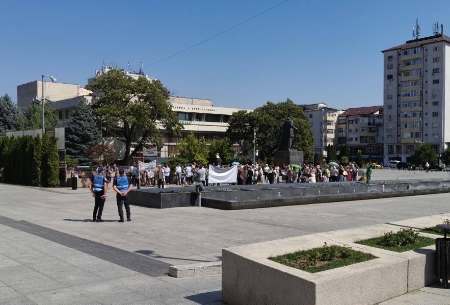 proteste sindicat invatamant vaslui