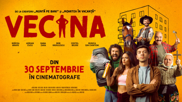 Filme la Happy Cinema Vaslui, în acest weekend ploios. Premieră: comedia românească ”Vecina”