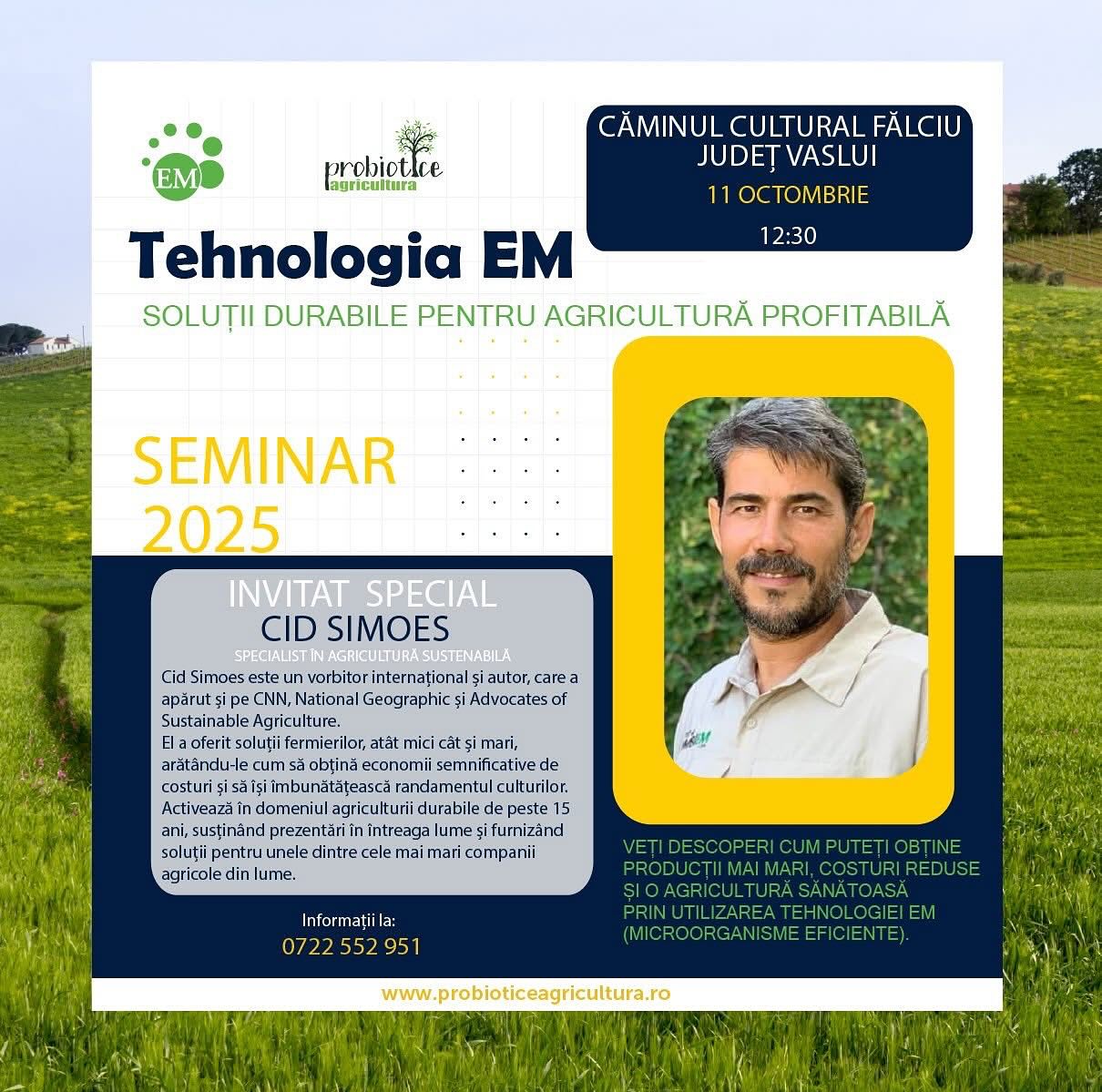 Expertul brazilian de renume mondial, Cid Simoes, a fost oaspetele fermierilor din județul Vaslui 5 563081727 18292807705280338 7422195704906271345 n