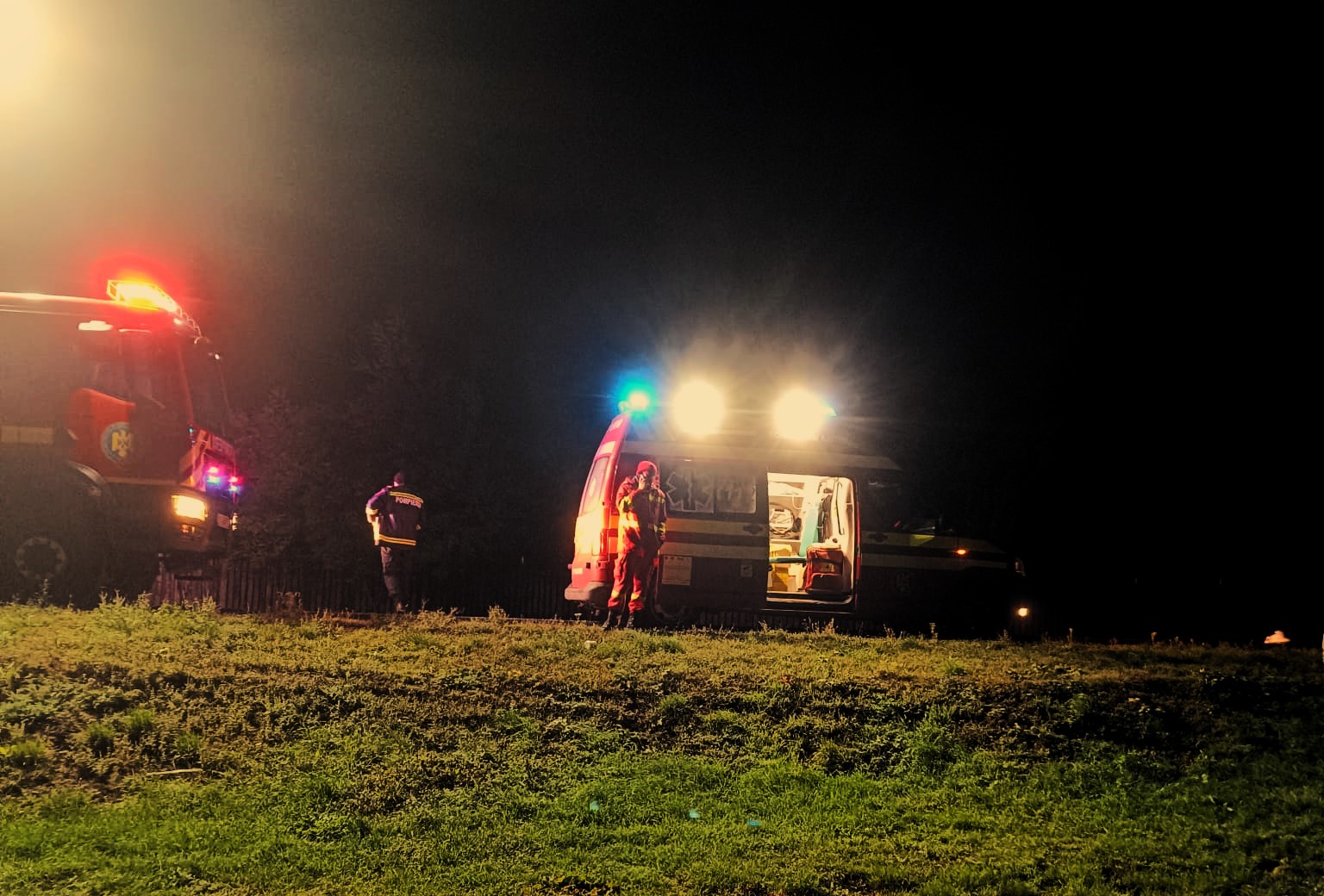 Patru tineri din Bunești Averești au fost la un pas de moarte, sâmbătă dimineața 3 accident bunesti averesti 003