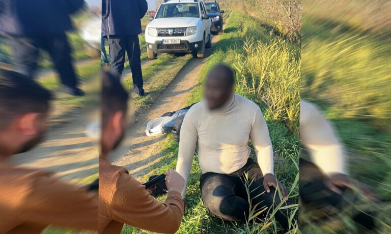 Cetățeni africani depistați la frontiera de est a UE, lângă județul Vaslui. Au traversat înot Prutul