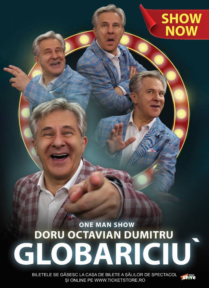 Comediantul Doru Octavian Dumitru a ajuns în stare gravă la spital. Luni, a avut spectacol la Bârlad
