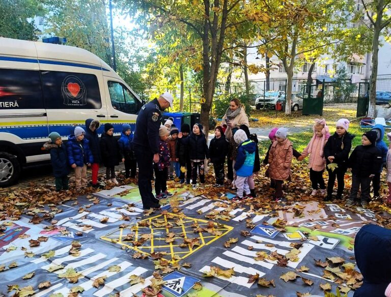 Politia Rutieră Vaslui a făcut activități de prevenire a accidentelor rutiere în care sunt implicați pietoni