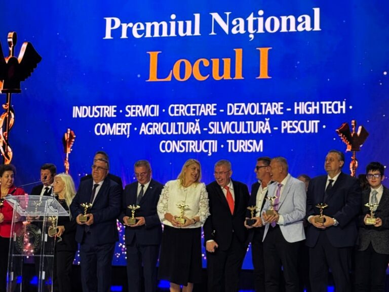 Ne mândrim cu GAZ EST SA Vaslui! Locul I, la Topul Național al Firmelor!