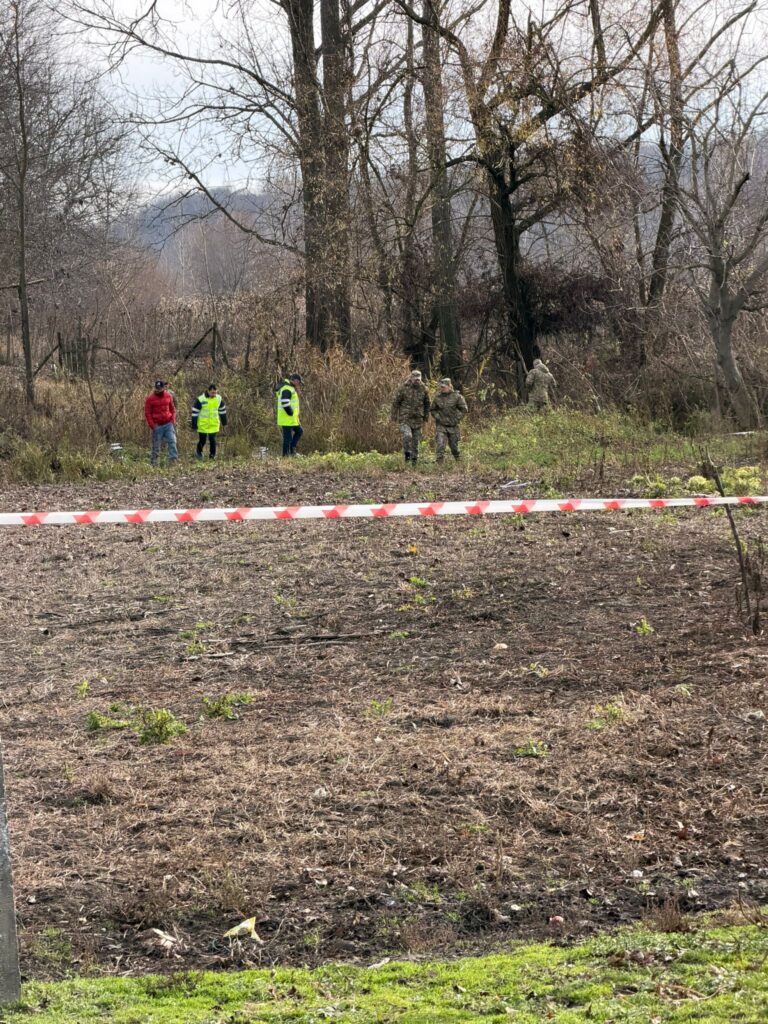 UPDATE: O dronă rusească a căzut la Puiești. ”Nu ne pronunțăm dacă este vorba de o dronă”