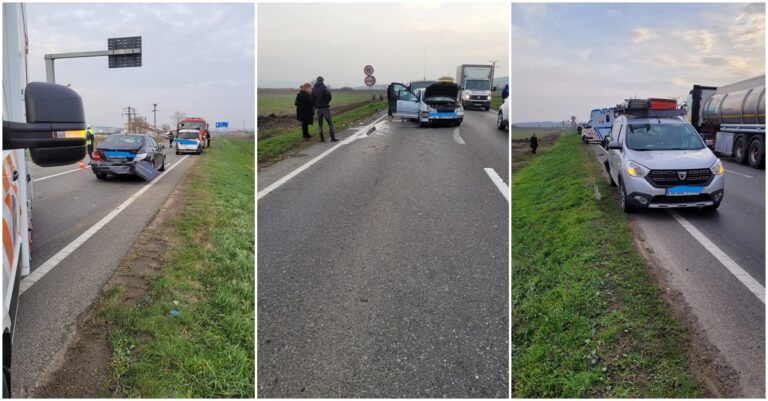 UPDATE ACCIDENT ȘAPTE CASE Bilanț ISU: Patru mașini implicate, cu 11 persoane, dintre care 6 au solicitat îngrijiri medicale