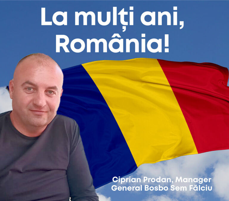 Mesaj Ciprian Prodan, Manager General Bosbo Sem Fălciu