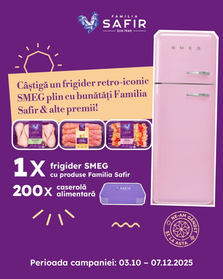 Participați la marea răzuială de la Holding Familia SAFIR! Mai multe bonuri, mai multe șanse de câștig!