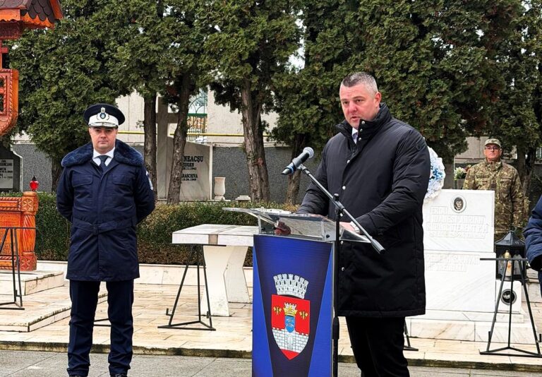 Mesajul Prefectului Județului Vaslui, Eduard Popica, la comemorarea Eroilor Revoluției Române