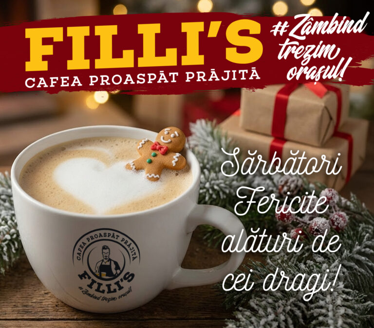 Mesajul de Crăciun al Filli’s Coffee Shop
