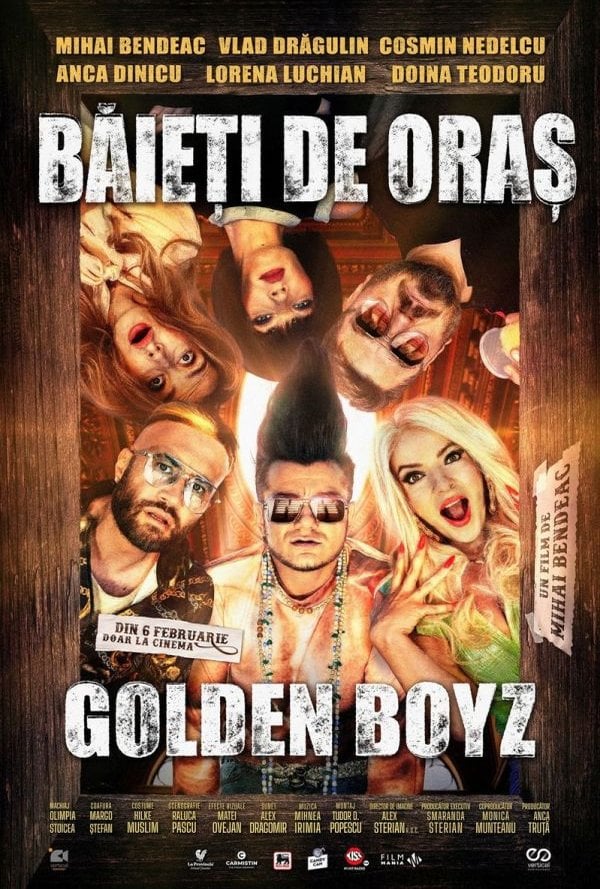 Filme de weekend la Happy Cinema Vaslui. Premieră: Comedia românească ”Băieți de oraș, Golden Boyz”