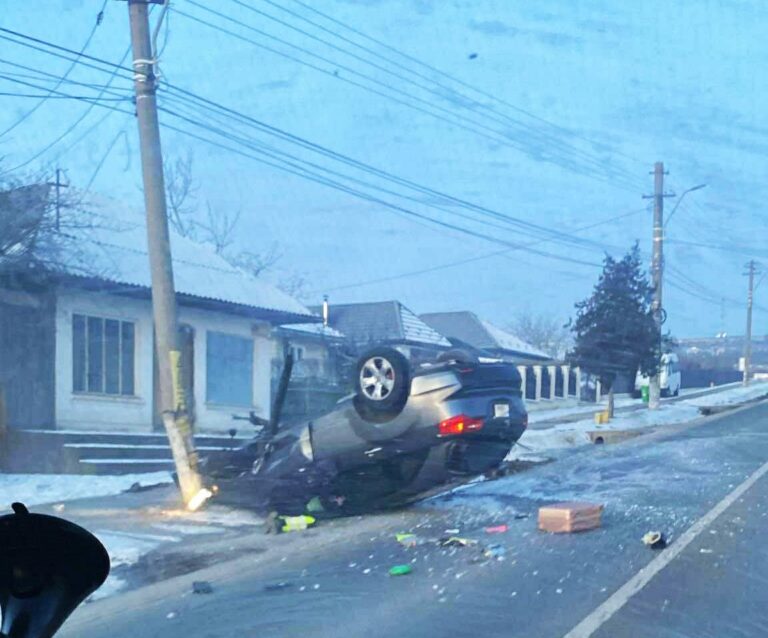 UPDATE Accident Huși: Mașina care a provocat accidentul de pe Dobrina era din Ucraina